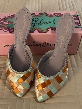 Irregular Choice Mules Satin